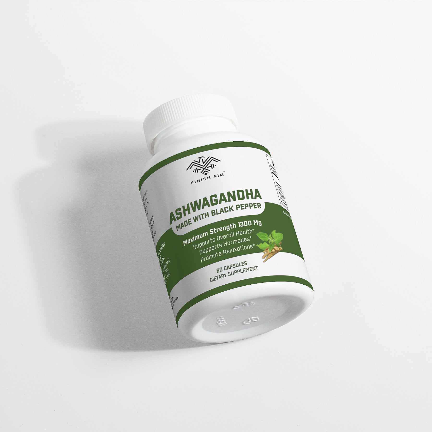 Discover the power of ancient wellness with Finish Aim Supplements’ premium Ashwagandha powder. Our top-grade Ashwagandha is meticulously sourced to ensure you receive the full spectrum of its stress-relieving and vitality-boosting benefits.