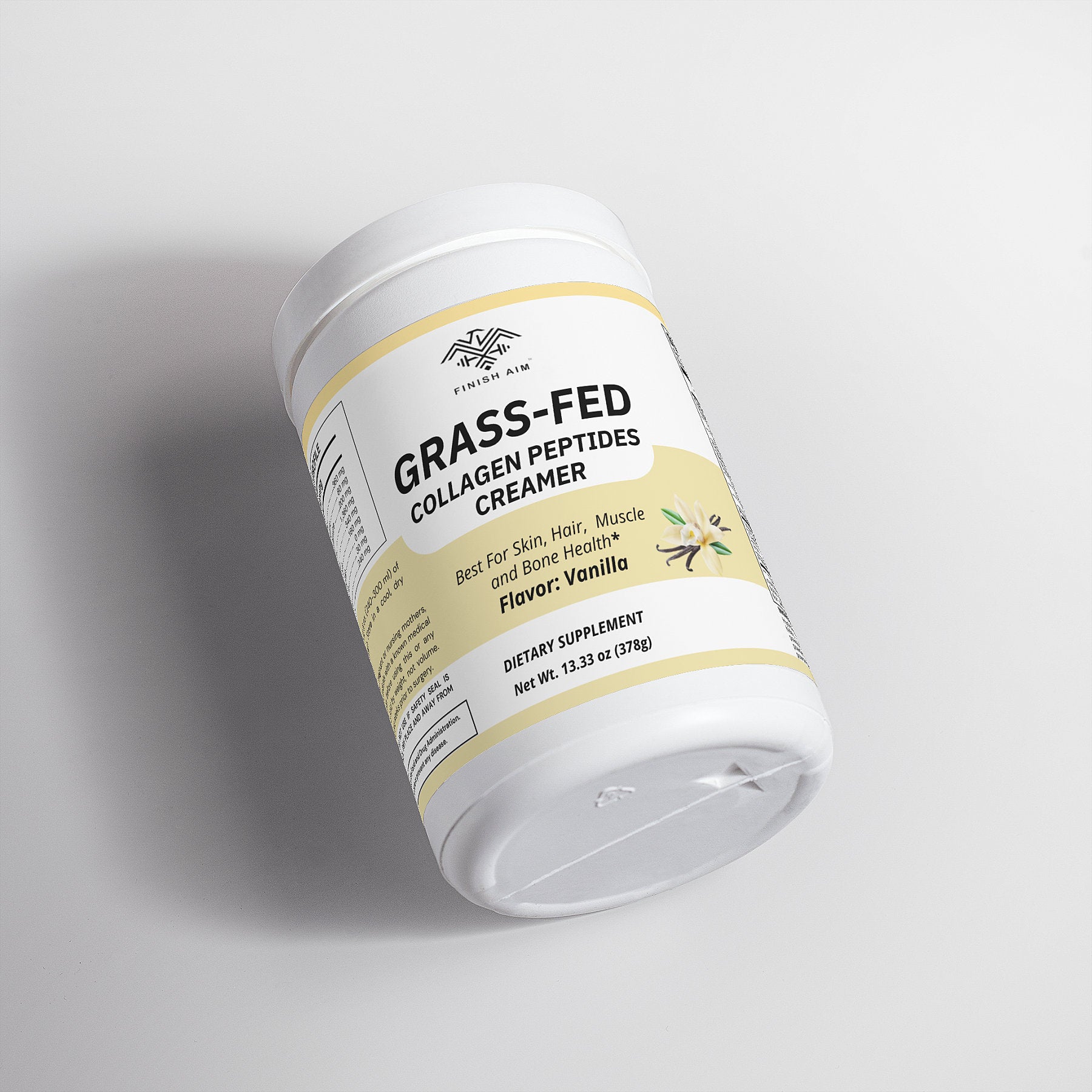 Grass-Fed Collagen Creamer (Vanilla)