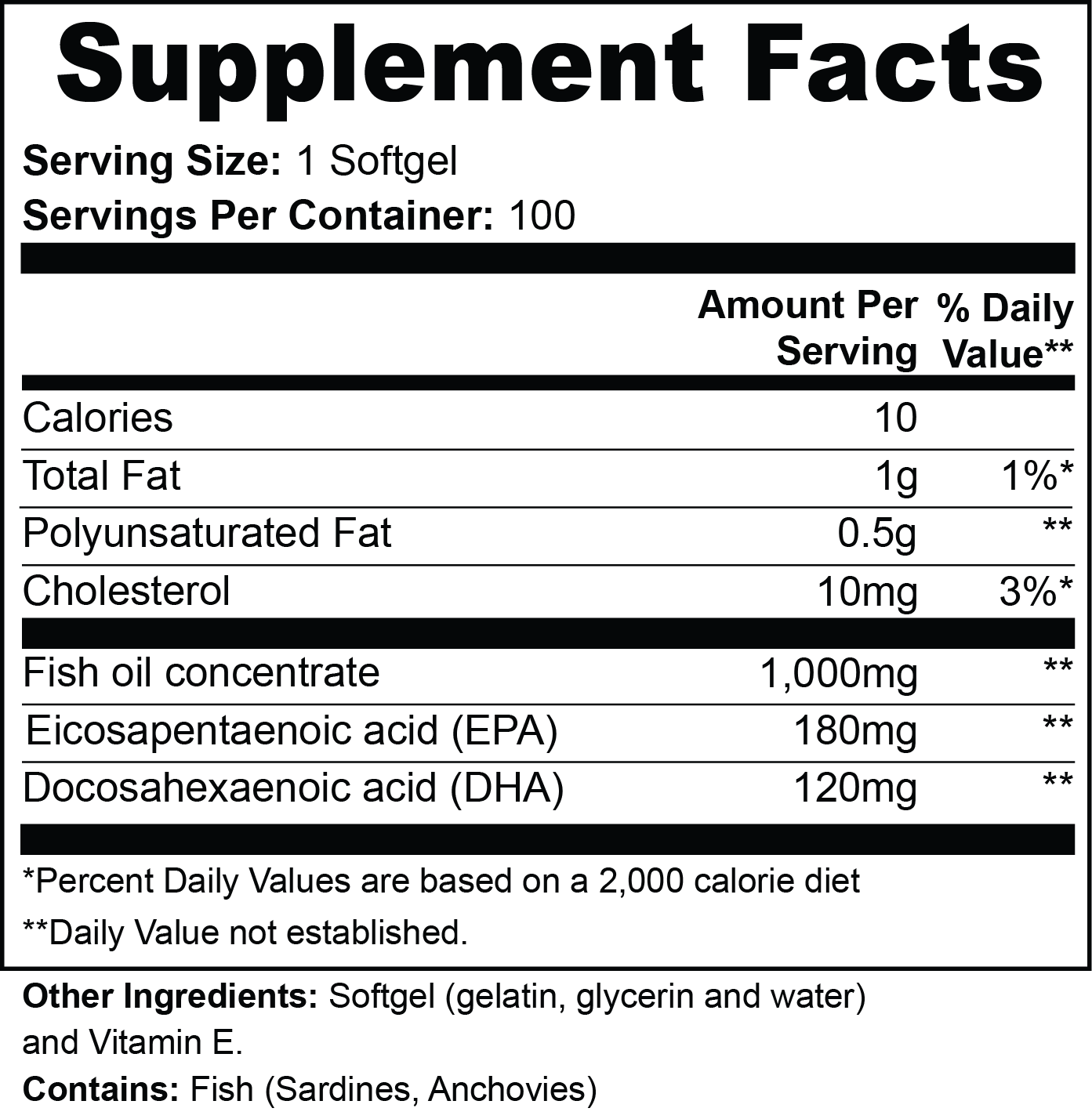 Daily Essential Fatty Acids