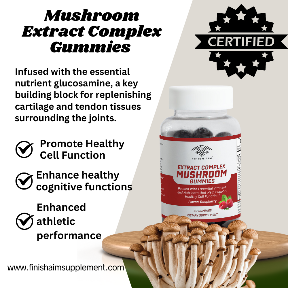 Mushroom Extract Complex Gummies