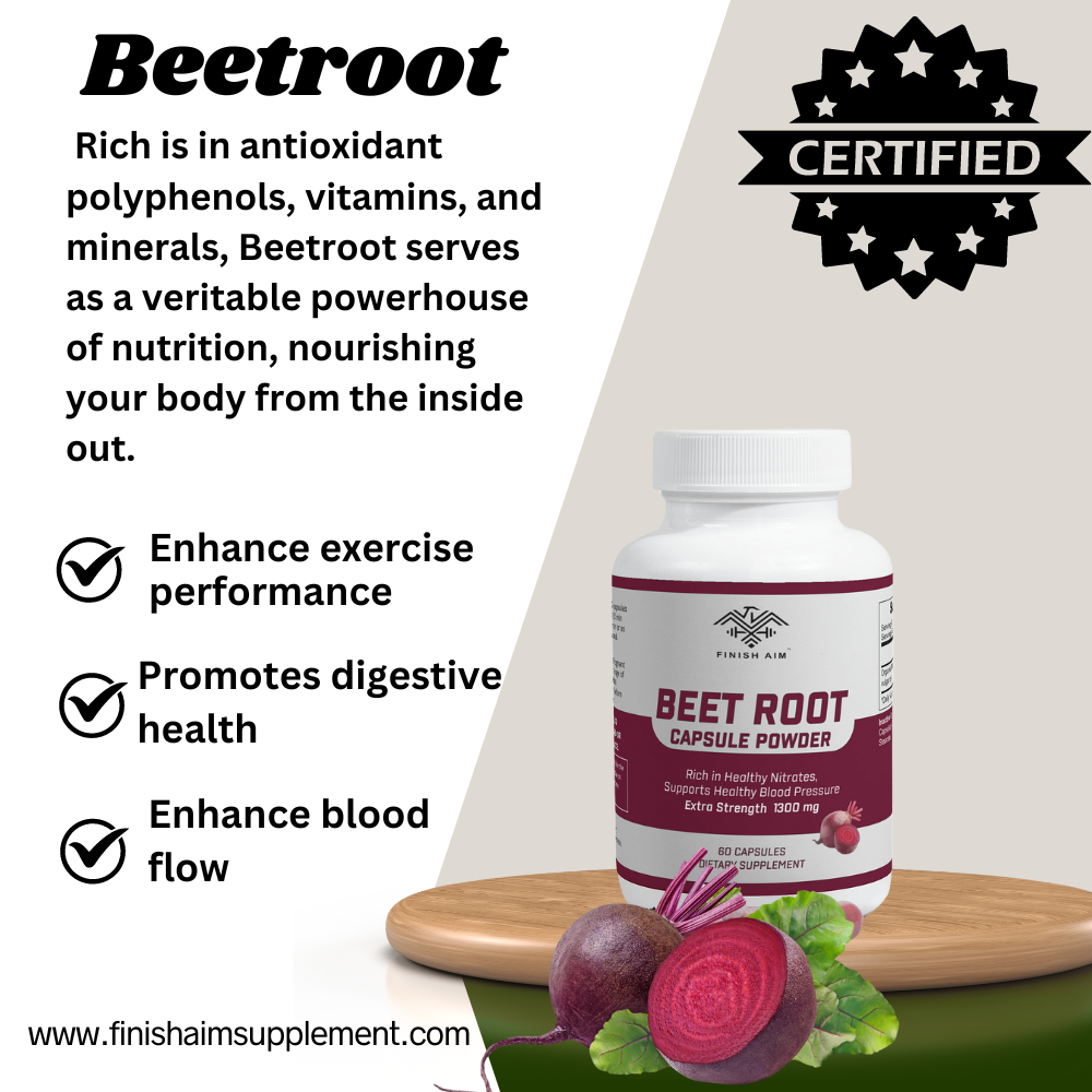 Beetroot Capsules - Rich in Nitrates