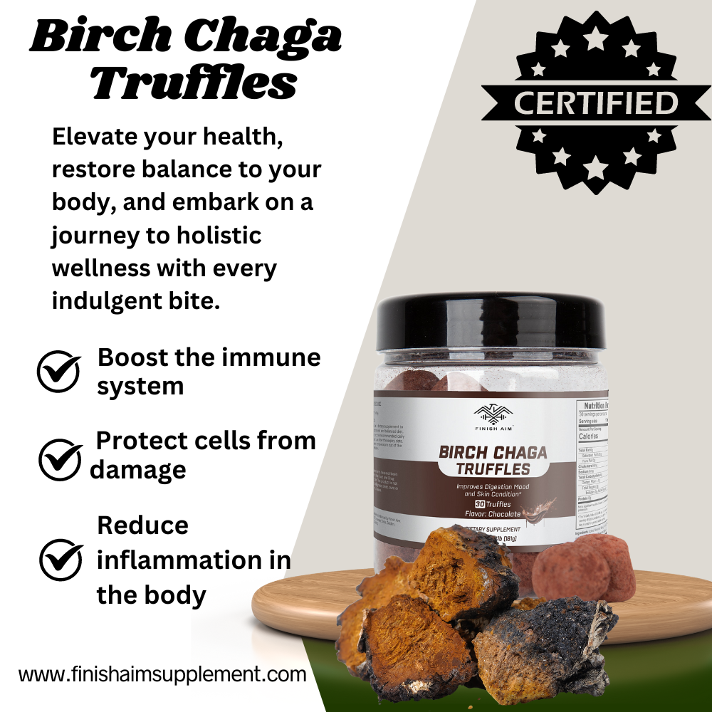 Birch Chaga Chocolate Truffles