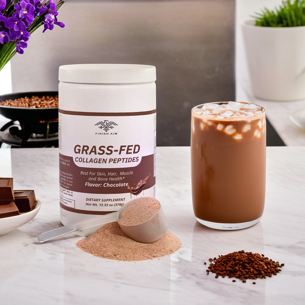 Grass-Fed Collagen Peptides Powder (Chocolate)